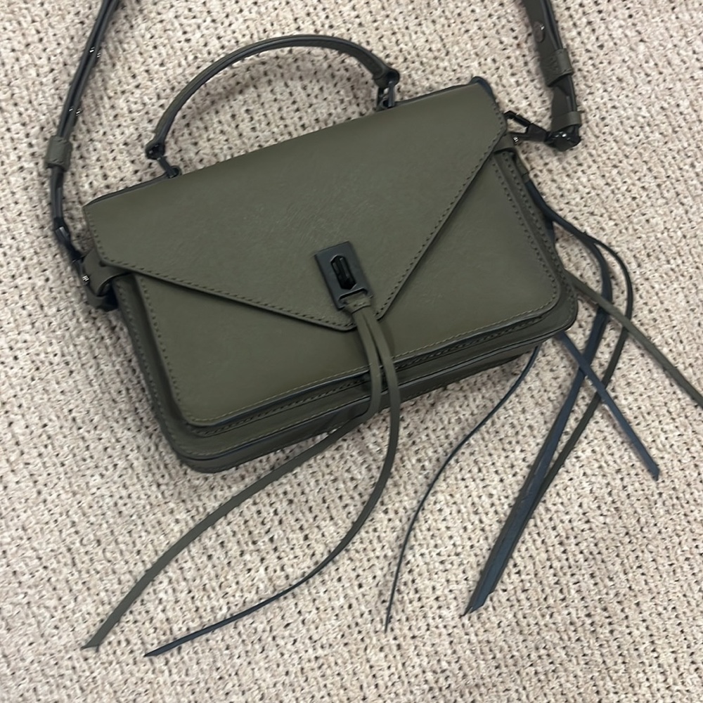 Rebecca Minkoff olive green bag. BNWOT
